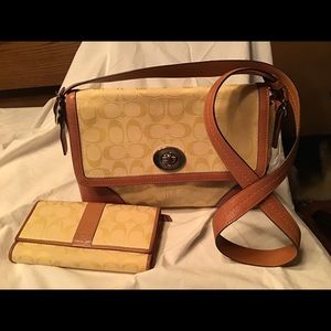 Coach Bag & Wallet Set